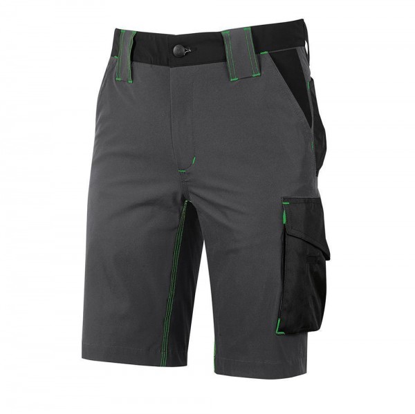 Unisex Shorts Arbeitshose MERCURY, Farbe: Asphalt Grey Green