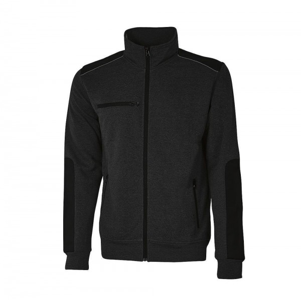 Arbeiter Sweatshirt-Jacke SNUG, Farbe: Black Carbon